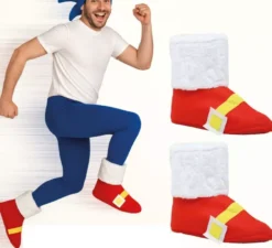 Scarpe da runner riccio blu cartone animato per adulti