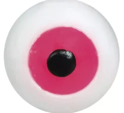 Scatola da 48 palline oculari in gomma 2 cm