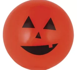 Scatola da 12 palline rimbalzanti a forma di zucca con luce, 5,5 cm