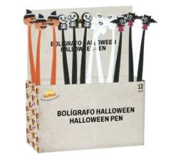 Scatola da 12 penne di Halloween da 22 cm