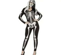 Scimmia Costume o scheletro per donna