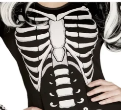 Scimmia Costume o scheletro per donna