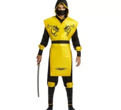 Scorpione ninja costume per un uomo