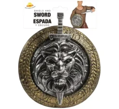 Scudo e spada 44 e 48 cm