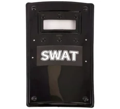 Scudo Swat Nero 66,5X38 cm