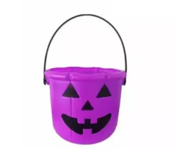 Secchio per zucche di Halloween da 20 cm in vari colori