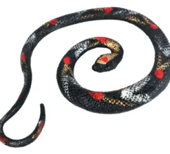 Serpente nera di 96x3 cm