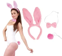 Set coniglietto rosa