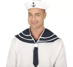 Set da marinaio: cappello e fazzoletto