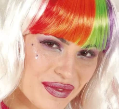 Set di ciglia con trucco lilla e rosa