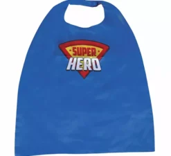 Set per bambini supereroi: maschera e mantello da 70 cm