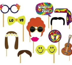 Set per fotocamere hippie 12 pezzi