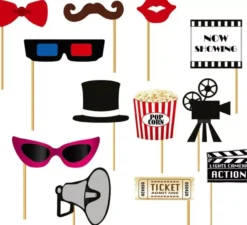 Set per photocall cinema 12 pezzi