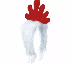 Set pollo: coda, cerchietto e becco