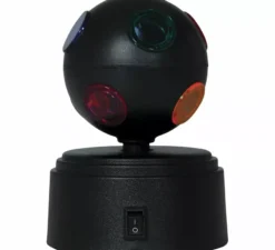 Sfera da discoteca led a batteria 9x9x12 cm