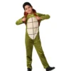 Simpatico costume da tartaruga con conchiglia per bambini