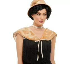 20s Kit Cream: Cappello e Stola