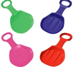 Slitta da neve con pala 53x34x24 cm in vari colori