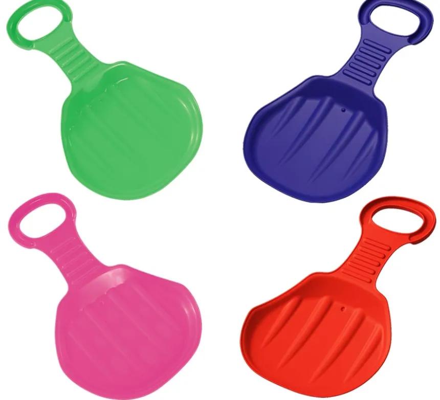 Slitta da neve con pala 53x34x24 cm in vari colori