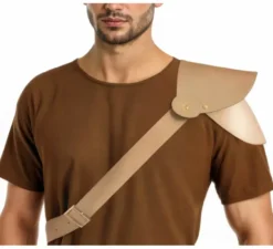 Spallina da gladiatore dorata 75x21 cm