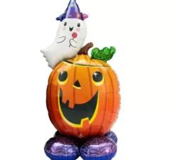 Stagnola Airloonz gigante zucca e fantasma 71X142 cm