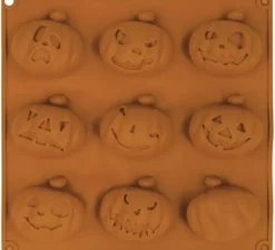 Stampo in silicone a forma di zucca 24x25 cm