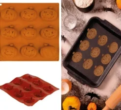 Stampo in silicone a forma di zucca 24x25 cm