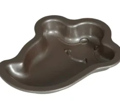 Stampo per torta fantasma metallizzato 14 cm