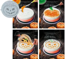 Stencil Decorazione Torta Di Zucca 25 cm