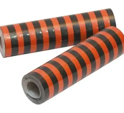 18 strisce di serpentina arancione e nera