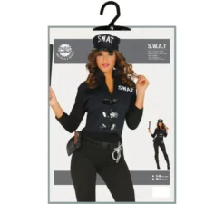 Swat costume della polizia per una donna