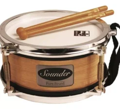Tamburo sounder metallizzato 19x8 cm