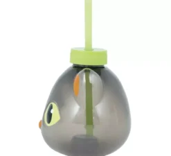 Tazza con cannuccia a LED illuminata da 17 cm per gatti