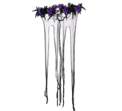 Tenda con Fiori Lilla 80X120 cm