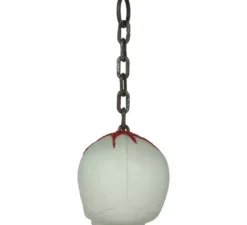 Teschio con catena da 40 cm