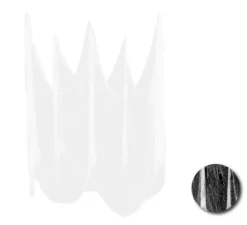 Tessuto decorativo Halloween bianco 2,15x5 mt