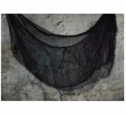 Tessuto Decorativo Nero 76X228 cm