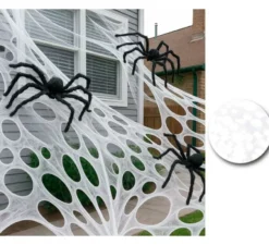 Tessuto elastico bianco 200x200 cm