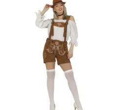 Tirolesa costume marrone per le donne