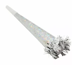 Tromba metallica in vari colori 26 cm