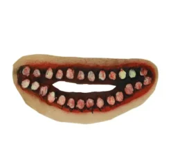 Trucco finta cicatrice in bocca 15 cm