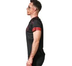 T-shirt da giocatore di rugby insanguinato da uomo