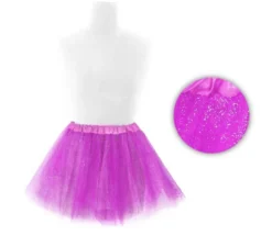 Tutù con Glitter 30 cm in diversi colori