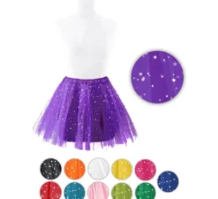 Tutù con stelle da 30 cm in diversi colori