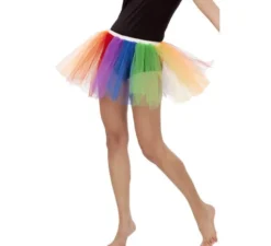 Tutú con veli arcobaleno