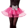 Tutu rosa da pirata con teschio per donna