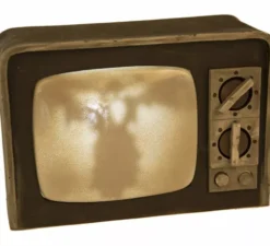 TV horror con luce e suono di 31 cm