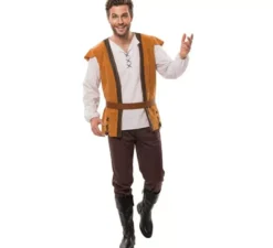 Uomo costume marrone per uomo