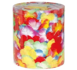 Vaso di 25 collane hawaiane multicolore