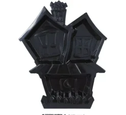 Vassoio Casa Stregata Viola Assortito 32x26 cm
